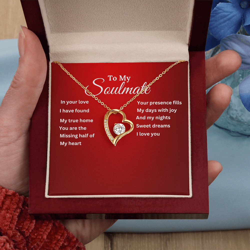 To My Soulmate On Demand Message Card