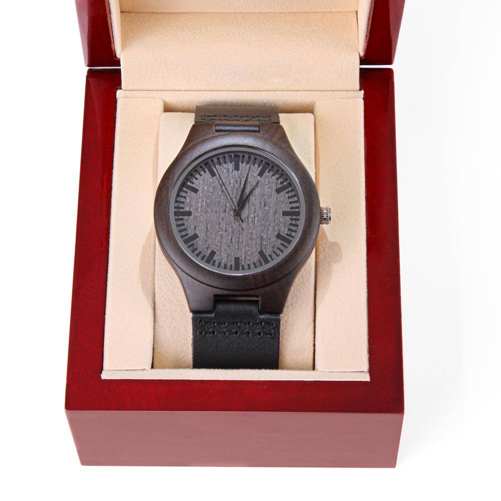 To My Husband | Premium Wood Watch