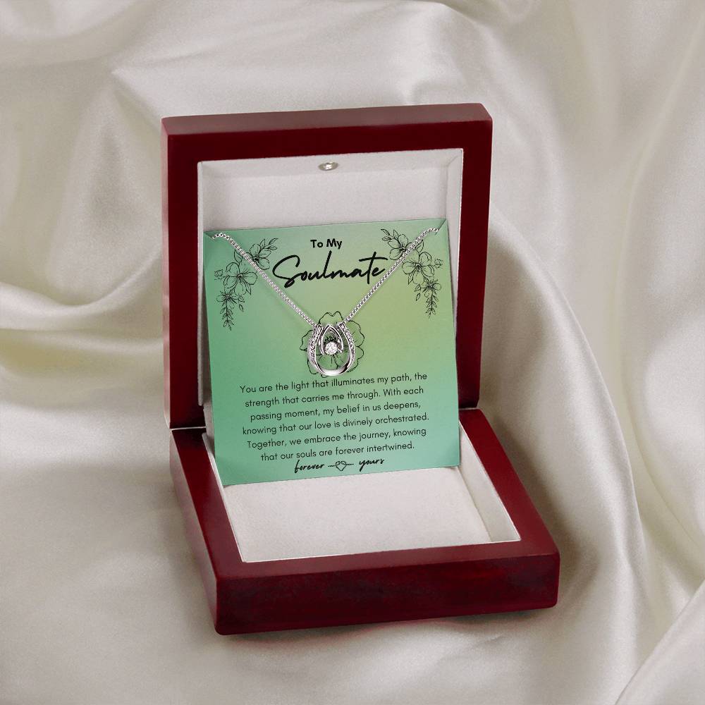 To My Soulmate | Lucky In Love Necklace