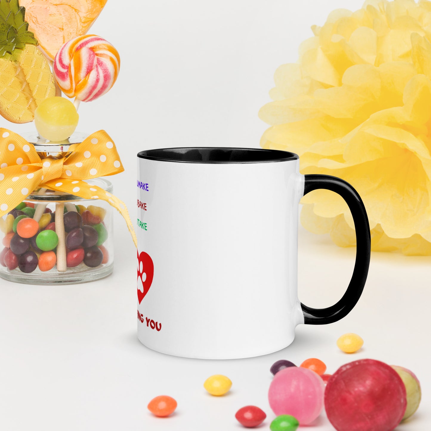 Doggie Mug with Color Inside