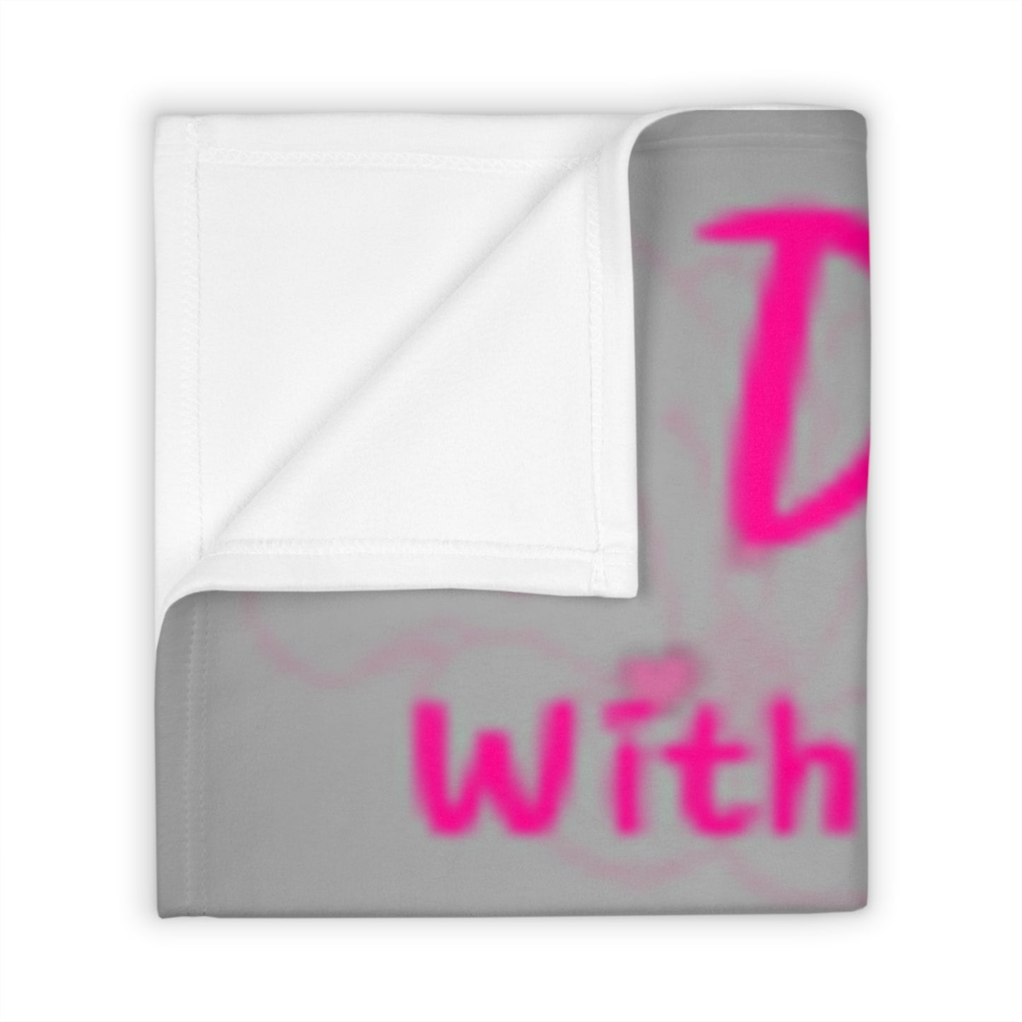 Daughter Love Throw Blanket — "Daughter, With All My Heart" Dad-to-Daughter Gift
