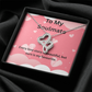 TO MY SOULMATE HEART TO HEART NECKLACE
