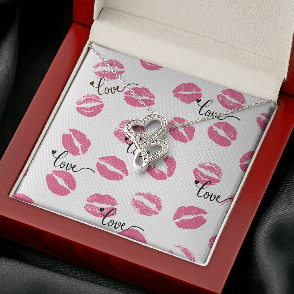 TO THE LOVE OF MY LIFE HEART TO HEART NECKLACE