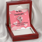 TO MY SOULMATE HEART TO HEART NECKLACE