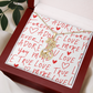 ADORE IN LOVE GIRAFFE NECKLACE