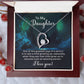To My Daughter | Forever Love Necklace