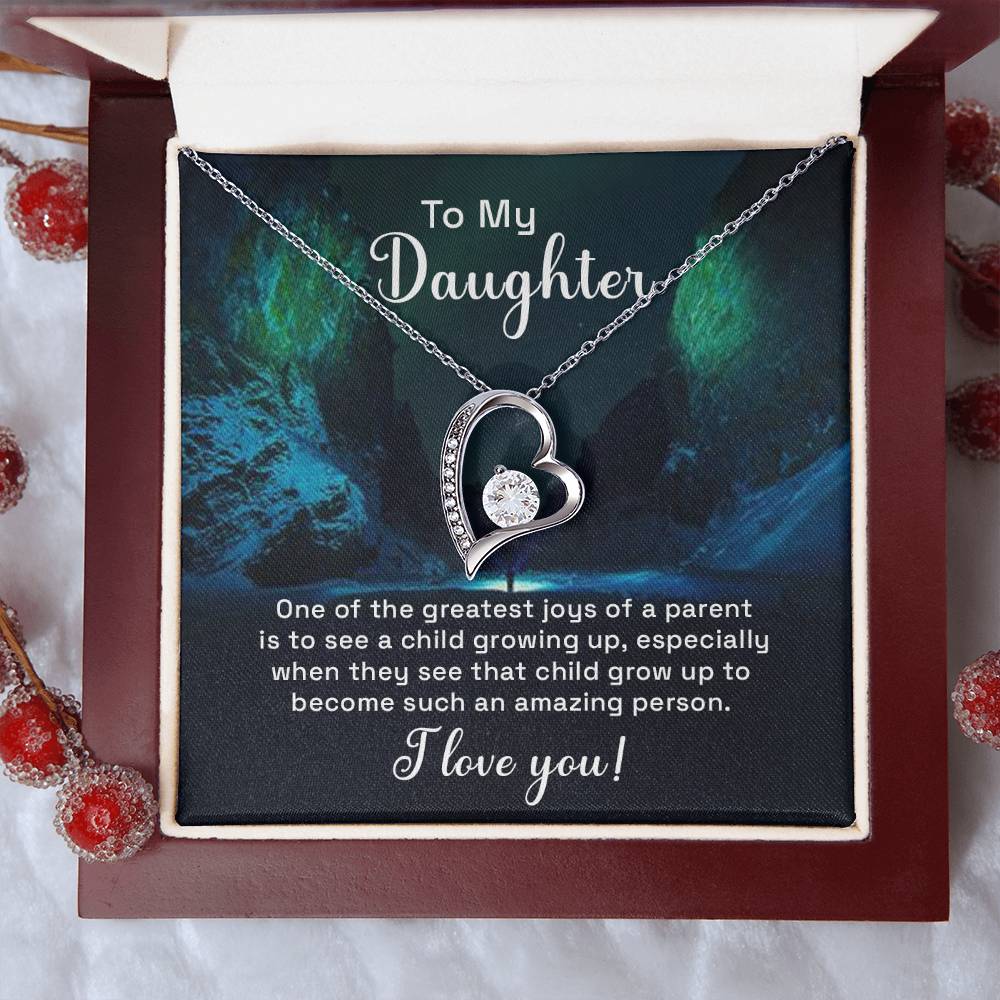 To My Daughter | Forever Love Necklace
