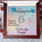 MOM YOU ARE MY FOREVER LOVE/FOREVER LOVE NECKLACE WITH ON DEMAND MESSAGE CARD