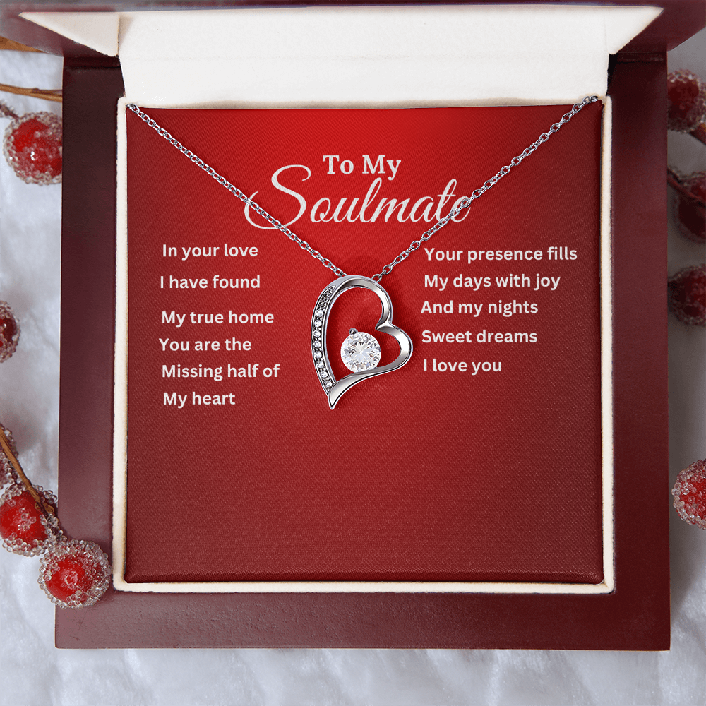 To My Soulmate On Demand Message Card