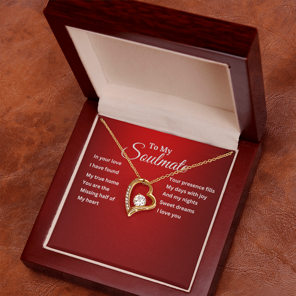 To My Soulmate On Demand Message Card