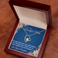 THE BOND BETWEEN US IS UNBREAKABLE/ FOREVER LOVE NECKLACE