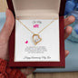 To My Wife Forever Love Necklace With On Demand Message Card
