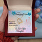 MOM YOU ARE MY FOREVER LOVE/FOREVER LOVE NECKLACE WITH ON DEMAND MESSAGE CARD