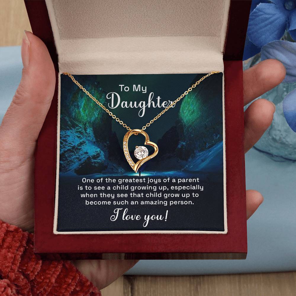 To My Daughter | Forever Love Necklace