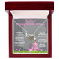 Happy Mother's Day Scripted Love Necklace