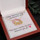 TO MY WIFE ENDLESS LOVE NECKLACE
