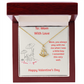 TO MY MOM ANCHOR PENDANT NECKLACE