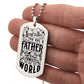 Father's Day | Engraved Dog Tag