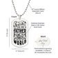 Father's Day | Engraved Dog Tag