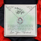 To My Wife | Lucky In Love Necklace