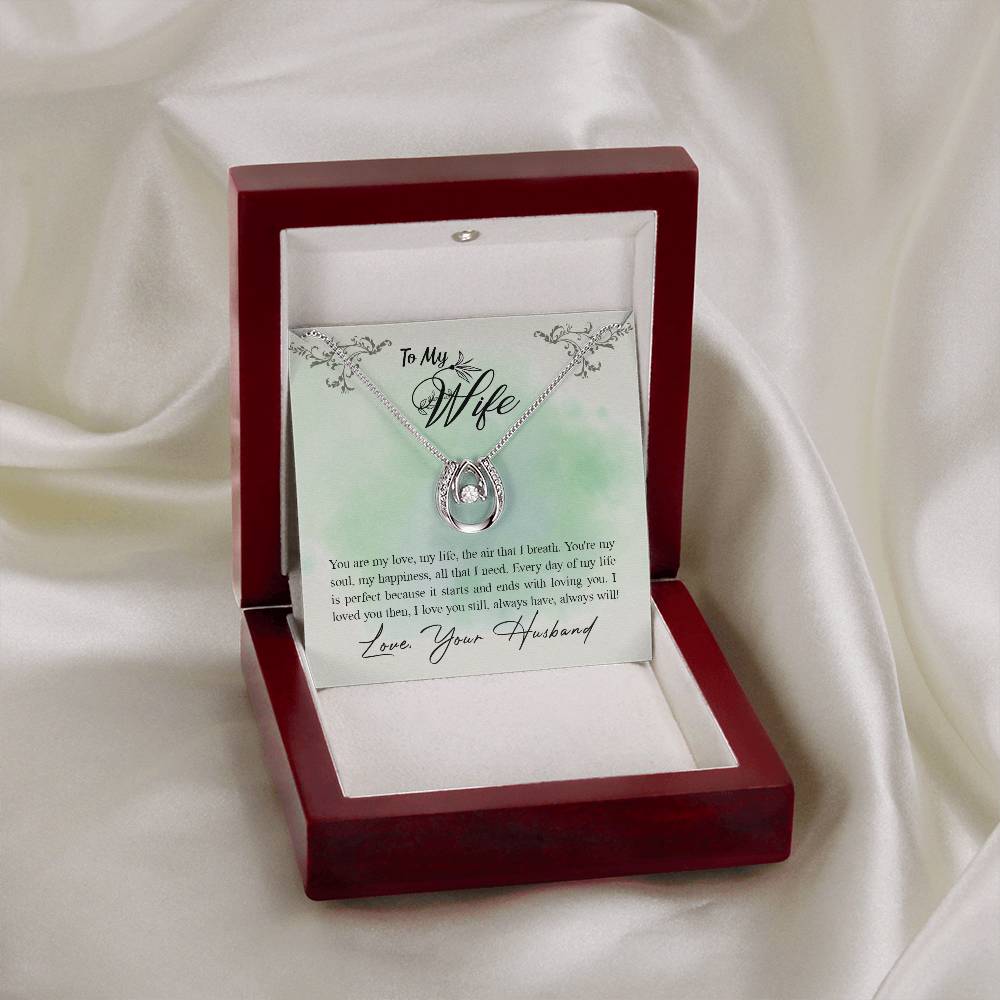 To My Wife | Lucky In Love Necklace