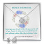 Bonus Daughter| Love Knot Earring & Necklace Set