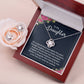 To My Daughter | Love Knot Earring & Necklace Set