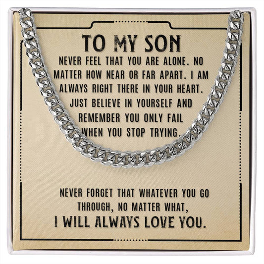 To My Son | Cuban Link