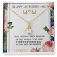 OUR LOVE IS LIKE A CIRCLE THAT HAS NO END. ALLURING BEAUTY NECKLACE
