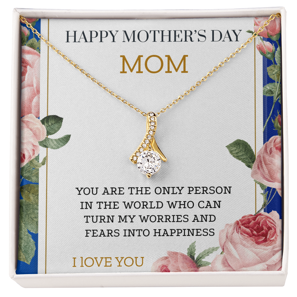 OUR LOVE IS LIKE A CIRCLE THAT HAS NO END. ALLURING BEAUTY NECKLACE