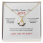 To My Smoking Hot Wife| Alluring Beauty Necklace (Yellow & White Gold Variants)