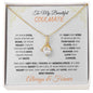 To My Soulmate| Alluring Beauty Necklace (Yellow & White Gold Variants)