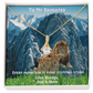 DAUGHTER YOU WILL CONQUER THIS MOUNTAIN/ALLURING BEAUTY NECKLACE