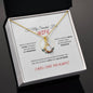 To My Smoking Hot Wife| Alluring Beauty Necklace (Yellow & White Gold Variants)