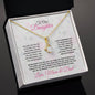 To My Daughter| Alluring Beauty Necklace