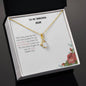 To MY Amazing Mom| Alluring Beauty Necklace (Yellow & White Gold Variants)