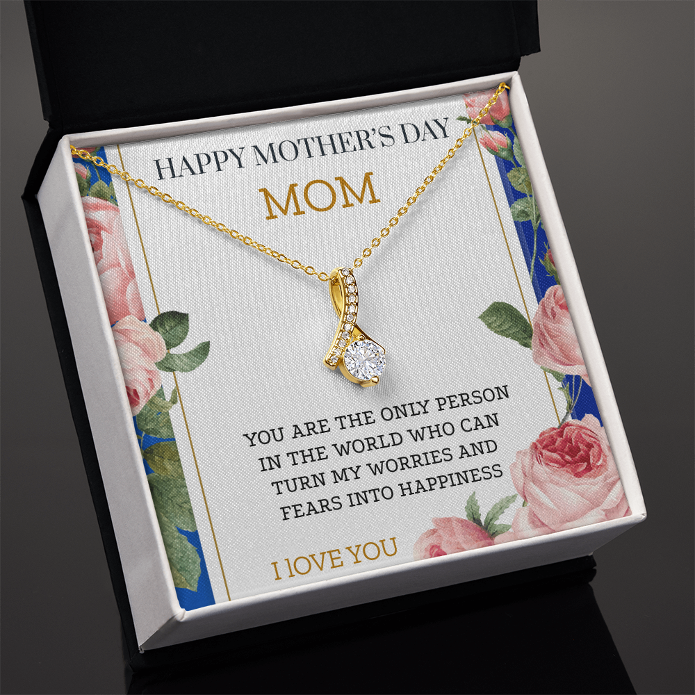OUR LOVE IS LIKE A CIRCLE THAT HAS NO END. ALLURING BEAUTY NECKLACE