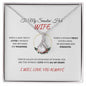 To My Smoking Hot Wife| Alluring Beauty Necklace (Yellow & White Gold Variants)