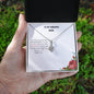 To MY Amazing Mom| Alluring Beauty Necklace (Yellow & White Gold Variants)
