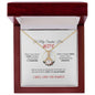 To My Smoking Hot Wife| Alluring Beauty Necklace (Yellow & White Gold Variants)