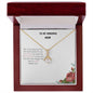 To MY Amazing Mom| Alluring Beauty Necklace (Yellow & White Gold Variants)