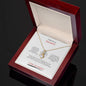 To My Soulmate| Alluring Beauty Necklace (Yellow & White Gold Variant)