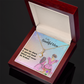 MOM OUR SPECIAL BOND CANNOT BE BROKEN/ALLURING BEAUTY NECKLACE