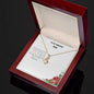 To MY Amazing Mom| Alluring Beauty Necklace (Yellow & White Gold Variants)