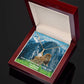 DAUGHTER YOU WILL CONQUER THIS MOUNTAIN/ALLURING BEAUTY NECKLACE