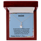 YOUR LOVE HAS SHAPED ME INTO WHO I AM TODAY/ ALLURING BEAUTY NECKLACE/W/ON DEMAND MESSAGE CARD