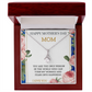 OUR LOVE IS LIKE A CIRCLE THAT HAS NO END. ALLURING BEAUTY NECKLACE