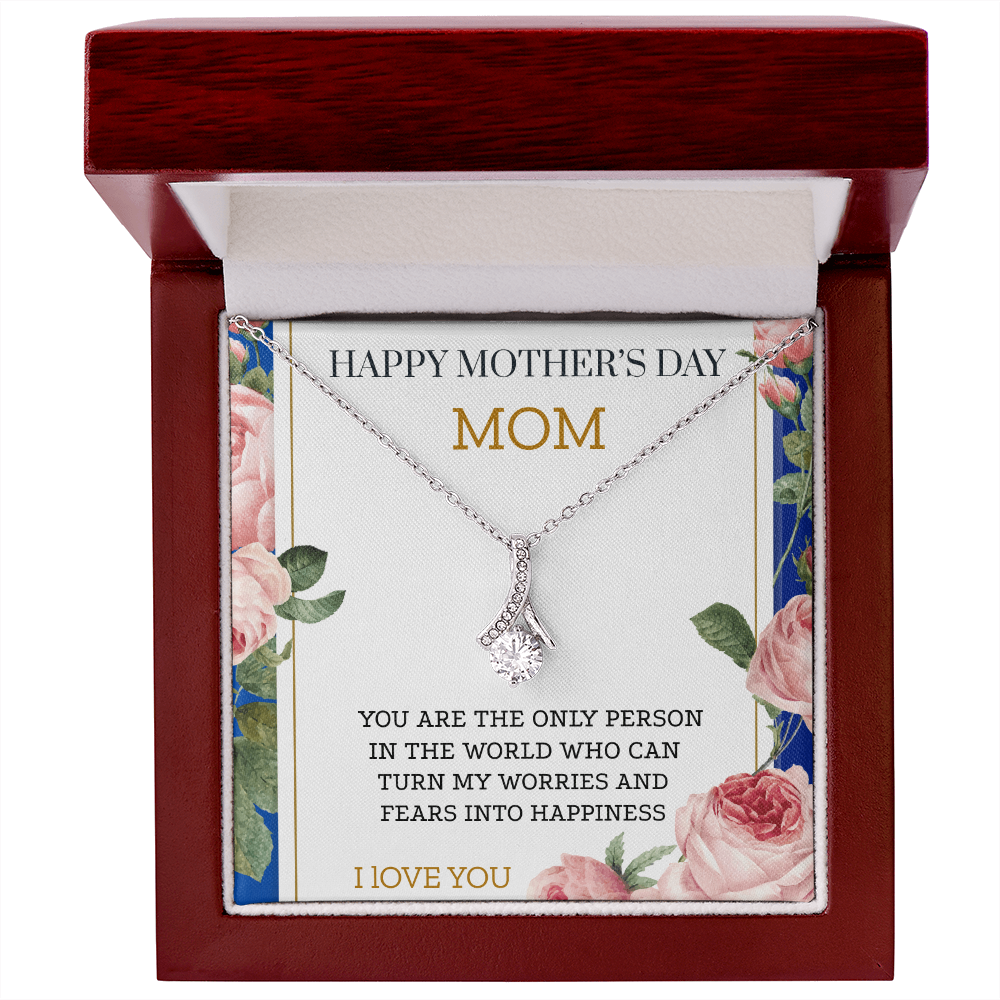OUR LOVE IS LIKE A CIRCLE THAT HAS NO END. ALLURING BEAUTY NECKLACE