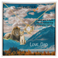 DAUGHTER YOU WILL CONQUER THIS MOUNTAIN/LOVE KNOT NECKLACE/ WITH ON DEMAND MESSAGE CARD