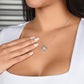 To My Beautiful Mom Love Knot Necklace/ w/On Demand Message Card